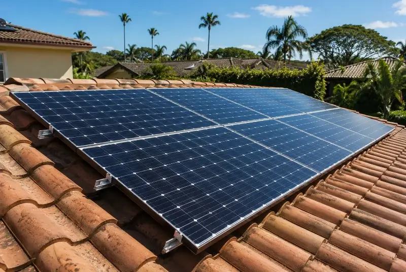 Installation de panneaux solaires à Gervans