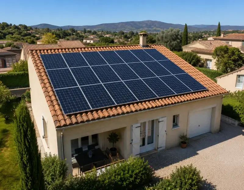 Prime à l'autoconsommation panneaux solaires Gervans — aide financière de l'État